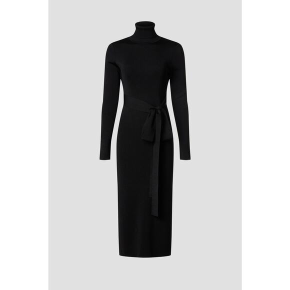 Toccin Racer Black Midi Dress - Picture 5 of 8